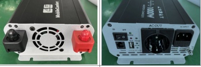 Инвертор MobileComfort S3012-BC, 3000Вт, 12В, чистый синус,  розетка 230V, встроенное зарядное устройство 20А, схема приоритетов 230V, функция бесперебойника, USB выход, в комплекте настенная панель управления