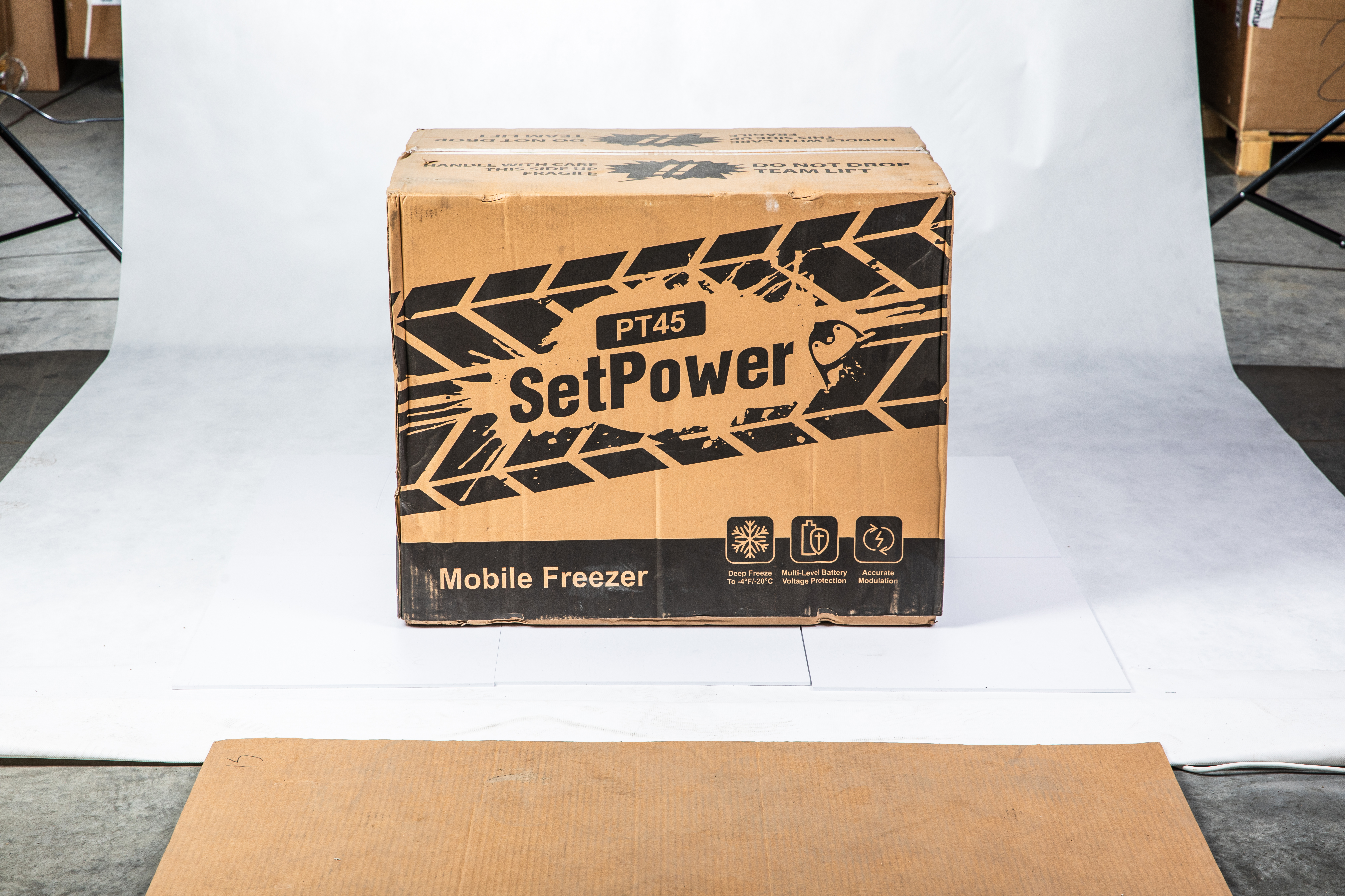 SetPower PT45 Холодильник двухкамерный 12/24В