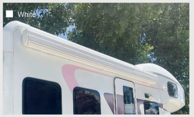 CAMPER-MARINE CM-W5535MW Маркиза настенная электрическая 350х250, белый корпус