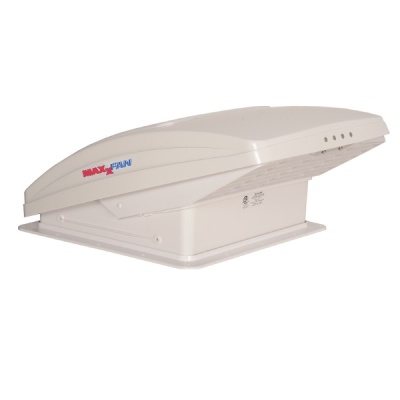 Люк с вентилятором MaxxFan Deluxe (400Х400 мм), белый