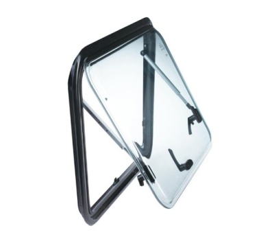 Окно откидное Sanjo 3J-EW 300x500 мм Плиссированная штора, цвет белый.