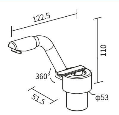 Кран для воды Camper-Marine GR-S038
