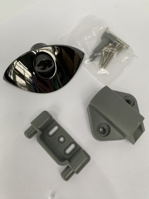 Мебельная ручка с кнопкой Furniture Lock Series BL03-GB