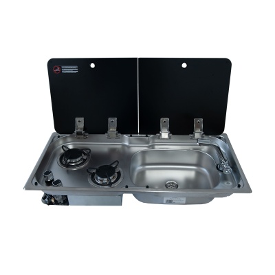 Встраиваемая варочная панель комбинированная для автодомов и яхт Libhof MO 9722R Tap+