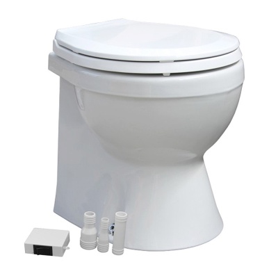 Туалет TMC с закрытым основанием, 24В, мацераторный