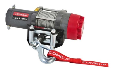 Come Up Cub 3 (1361 кг, трос стальной), лебёдка электрическая