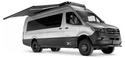 MobileComfort ME400WG Маркиза настенная электрическая, корпус белый, полотно светло-серое