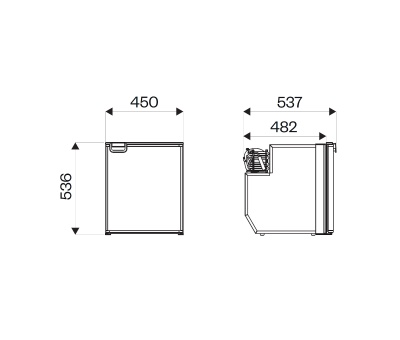 Холодильник Indel B Cruise 65 OFF