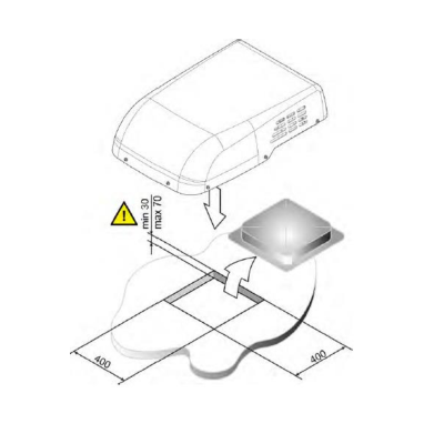 Autoclima RTEH 27, кондиционер накрышный