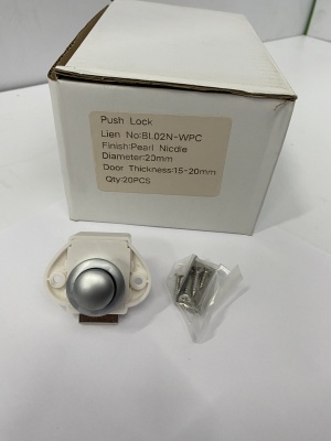 Защёлка мебельная-Furniture Lock Series BL02N-WPC