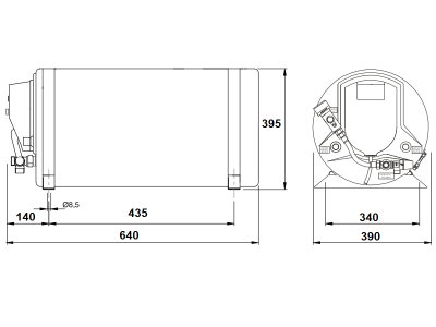 Бойлер Isotemp Basic 40 Double Coil
