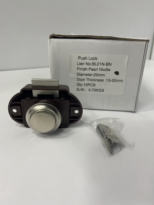 Защёлка мебельная - Furniture Lock Series BL02N-BN