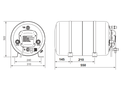 Бойлер Isotemp Spa 20