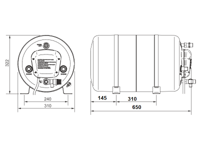 Бойлер Isotemp Spa 25
