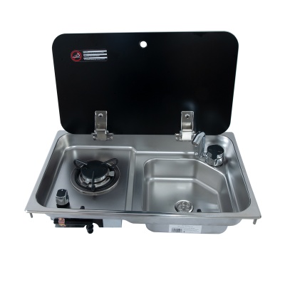 Встраиваемая варочная панель комбинированная для автодомов и яхт Libhof MO 6922 Tap+